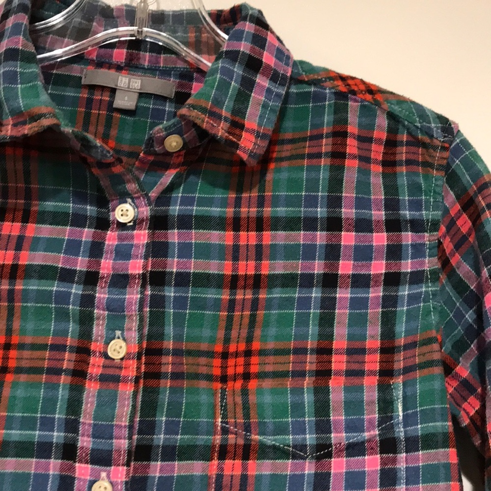 Uniqlo Plaid Flannel Shirt